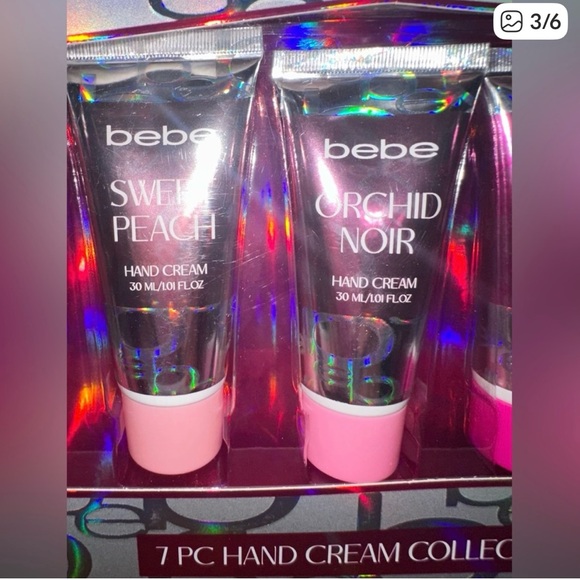 Bebe Hand Cream Set with Pink and Gold Packaging - Picture 3 of 6